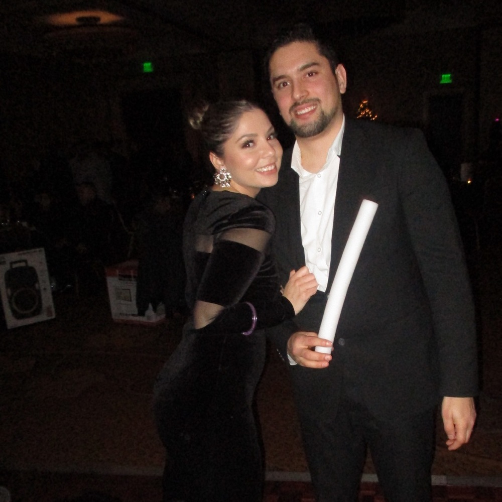 Betsy Adam Black Mesh Dress